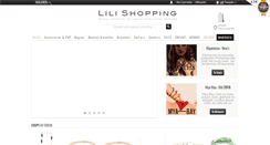 Desktop Screenshot of lilishopping.com