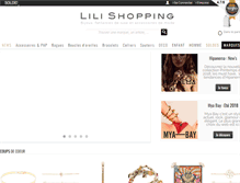 Tablet Screenshot of lilishopping.com